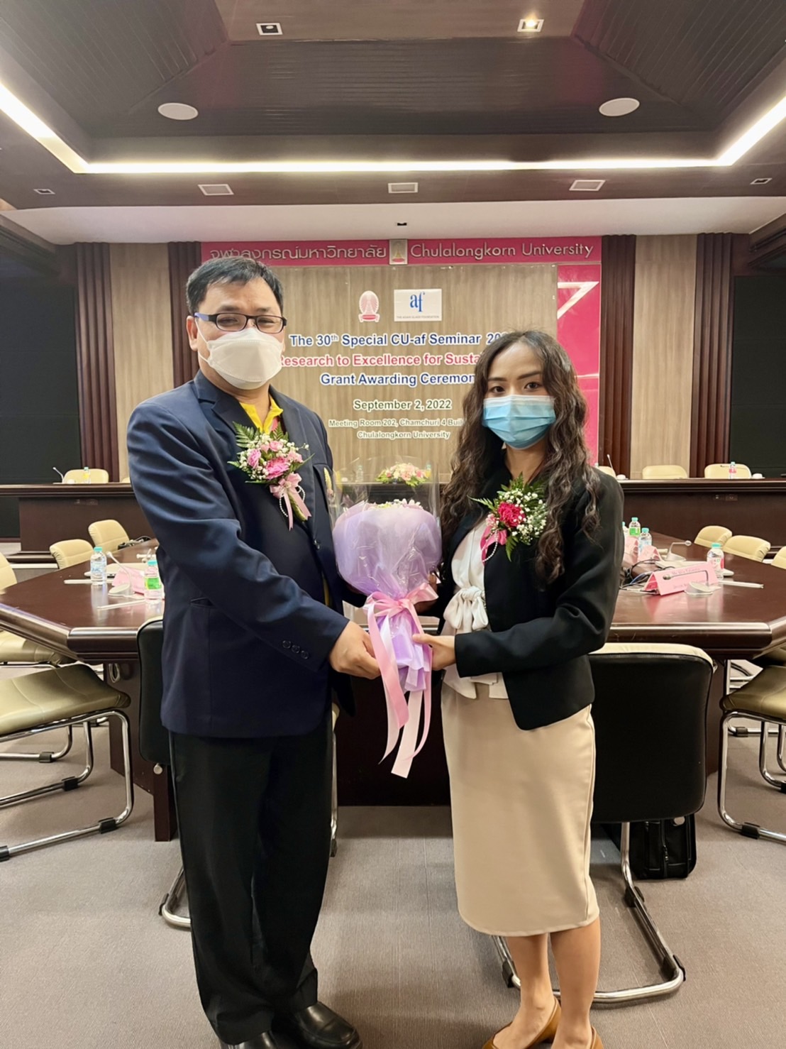 Dr. Pichaya In-na Attends the 30th Special CU-AF Seminar 2022